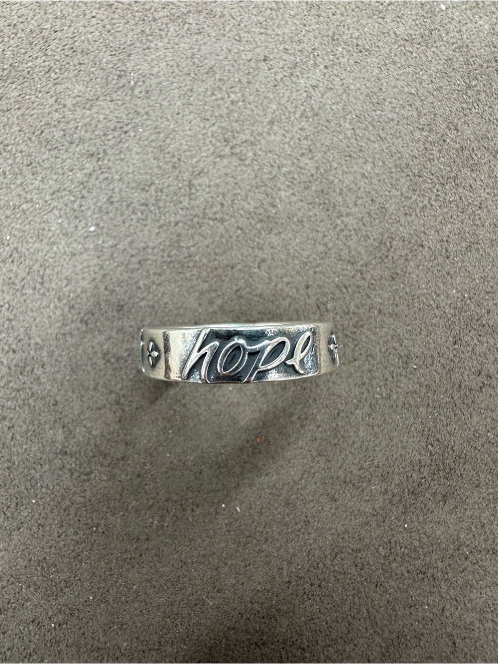 James Avery RETIRED Faith, Hope & Love Ring - Picture 2 of 6